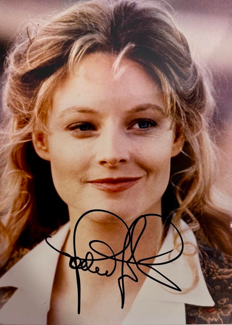 Jodie Foster Signed 8x10 Photo - JSA COA
